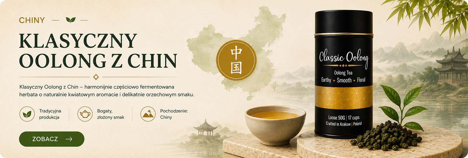 Klasyczne herbaty Oolong z Chin i Tajwanu